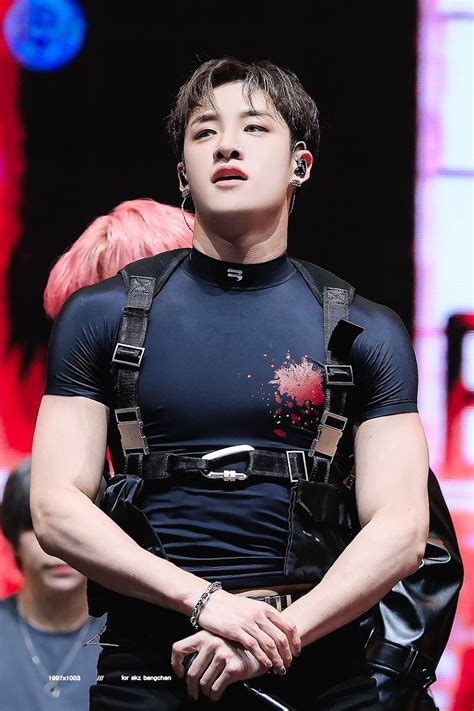 bang chan abs|Stray Kids’ Bang Chan Shows Off Muscular Body In .